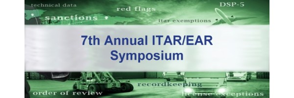 7th Annual ITAR/EAR Symposium - Annapolis